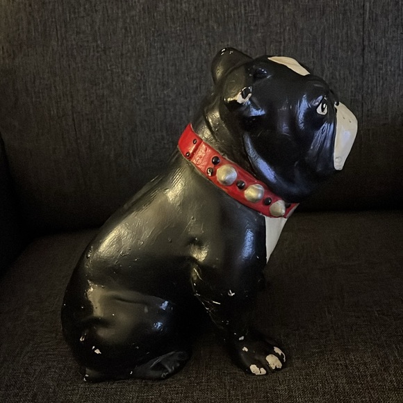 Vintage/antique bulldog, cement statue, in pretty good condition for age - Picture 9 of 10